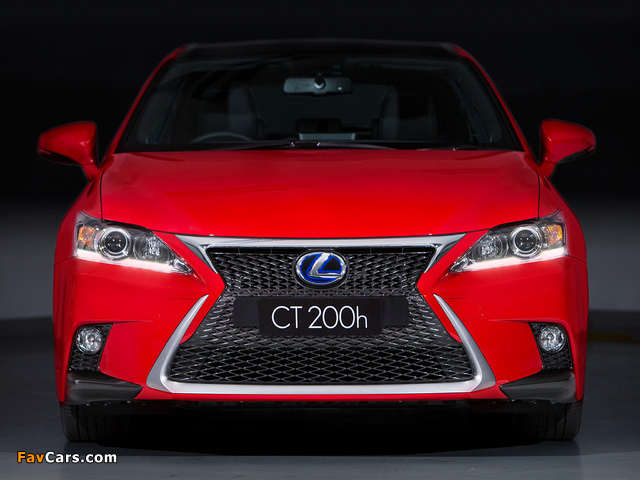 Lexus CT 200h F-Sport AU-spec 2014 pictures (640 x 480)