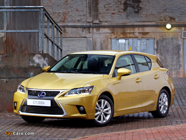 Lexus CT 200h ZA-spec 2014 wallpapers (640 x 480)