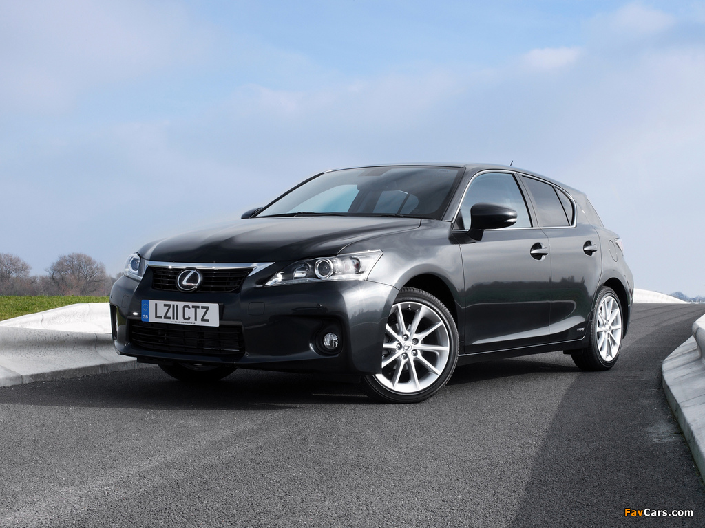 Photos of Lexus CT 200h UK-spec 2010–14 (1024 x 768)