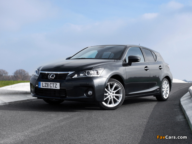 Photos of Lexus CT 200h UK-spec 2010–14 (640 x 480)