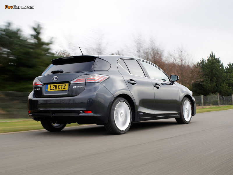 Photos of Lexus CT 200h UK-spec 2010–14 (800 x 600)