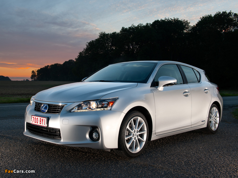 Photos of Lexus CT 200h 2010–14 (800 x 600)