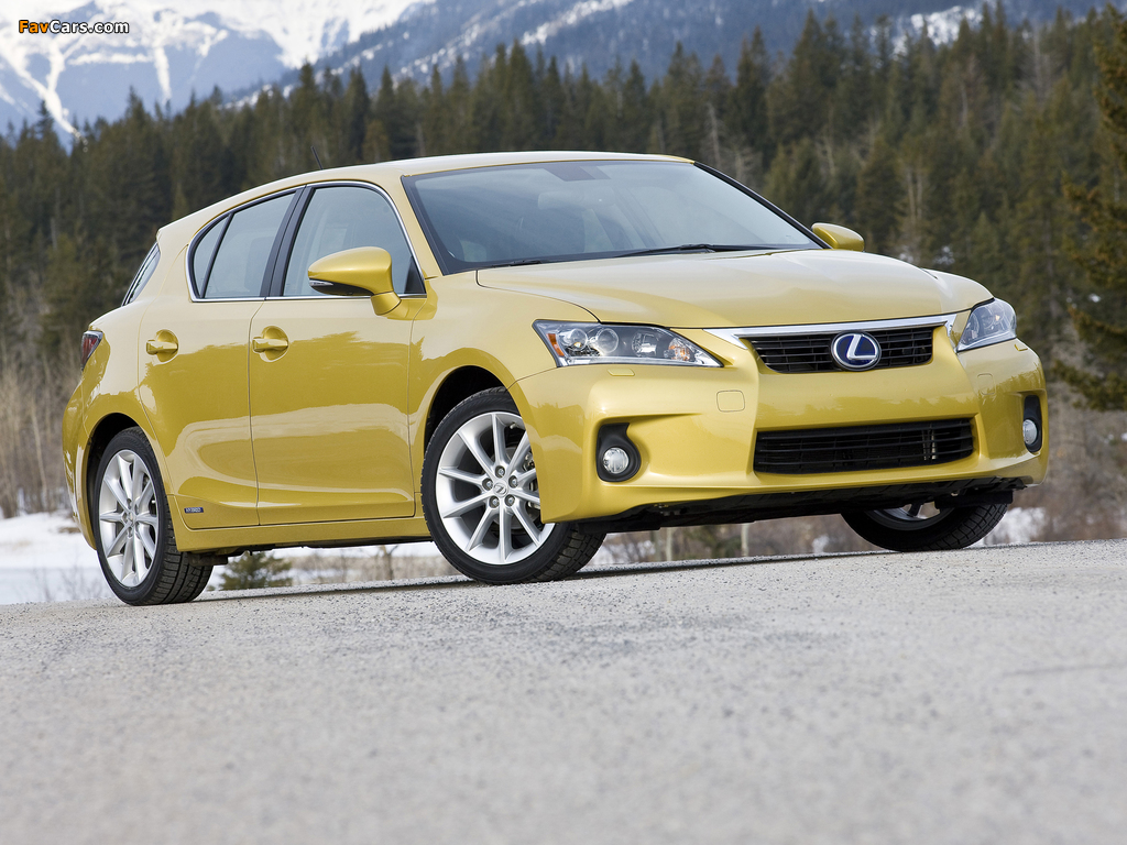 Photos of Lexus CT 200h 2010–14 (1024 x 768)