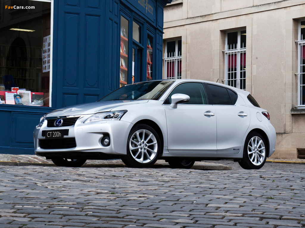 Photos of Lexus CT 200h AU-spec 2010–14 (1024 x 768)