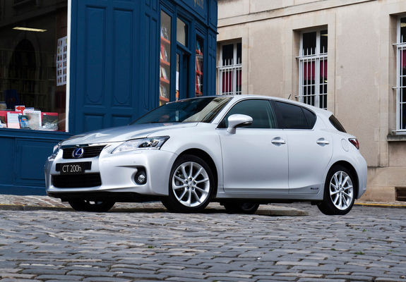 Photos of Lexus CT 200h AU-spec 2010–14