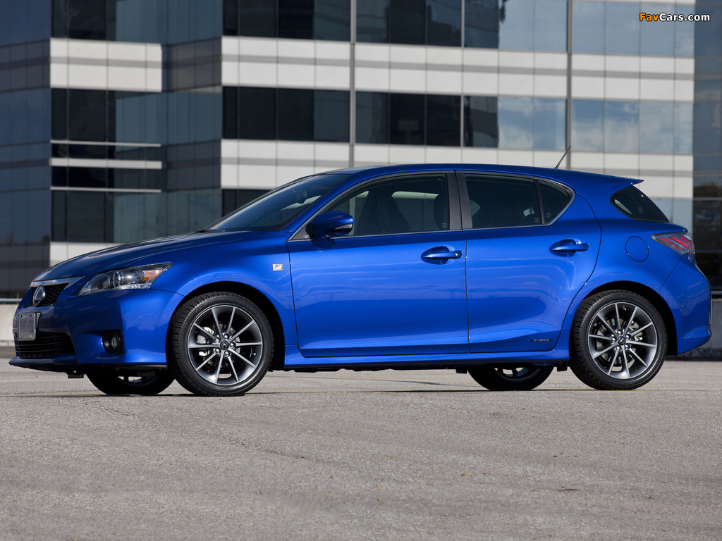 Photos of Lexus CT 200h F-Sport 2011–14 (1024 x 768)