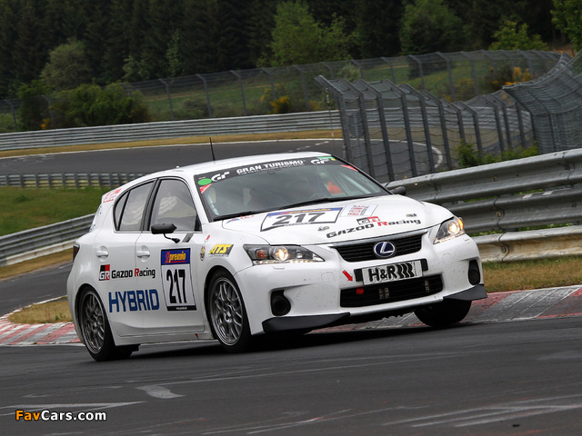 Photos of Lexus CT 200h Race Car 2011 (640 x 480)