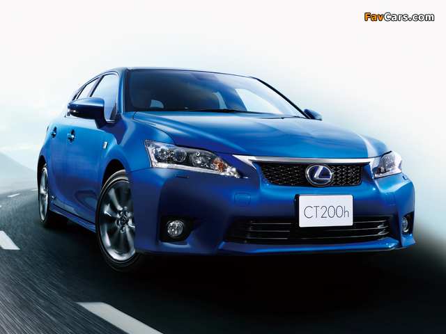 Photos of Lexus CT 200h F-Sport JP-spec 2011–14 (640 x 480)