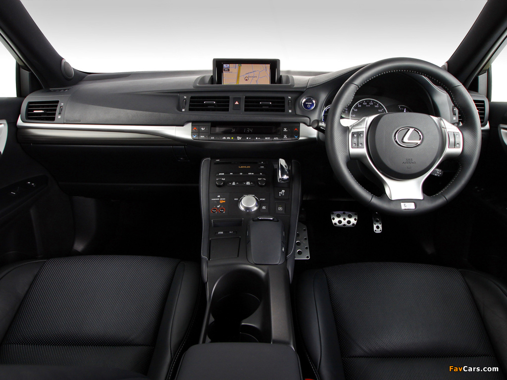 Photos of Lexus CT 200h F-Sport ZA-spec 2011–14 (1024 x 768)