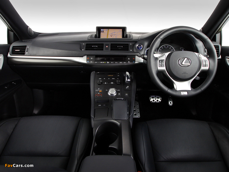 Photos of Lexus CT 200h F-Sport ZA-spec 2011–14 (800 x 600)