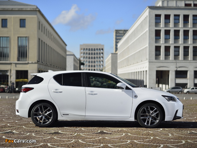 Photos of Lexus CT 200h F-Sport EU-spec 2014 (640 x 480)