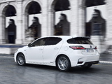 Photos of Lexus CT 200h F-Sport EU-spec 2014