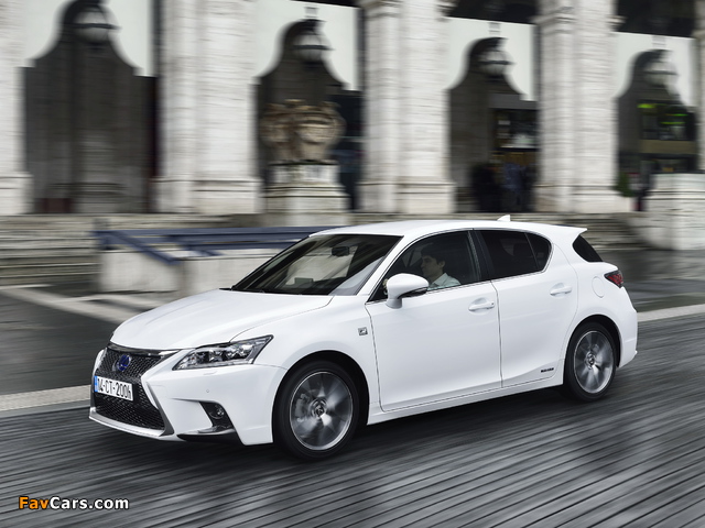 Photos of Lexus CT 200h F-Sport EU-spec 2014 (640 x 480)