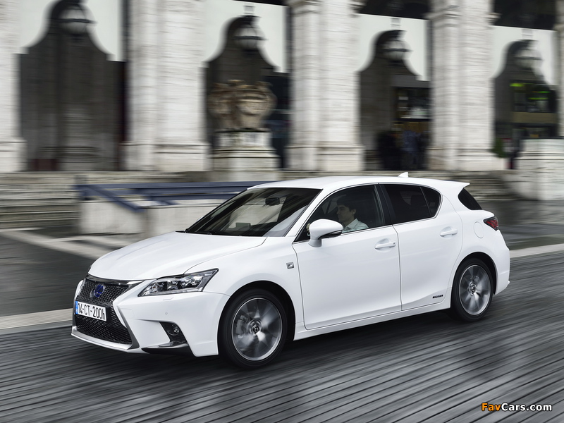 Photos of Lexus CT 200h F-Sport EU-spec 2014 (800 x 600)