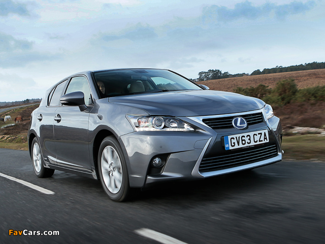 Photos of Lexus CT 200h UK-spec 2014 (640 x 480)