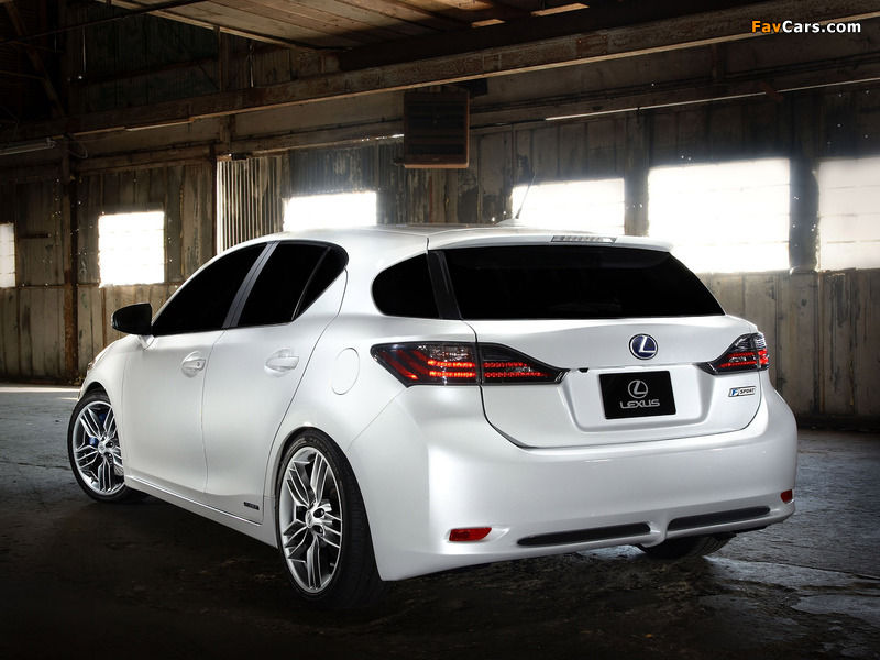 Pictures of Lexus CT 200h F-Sport Concept 2010 (800 x 600)