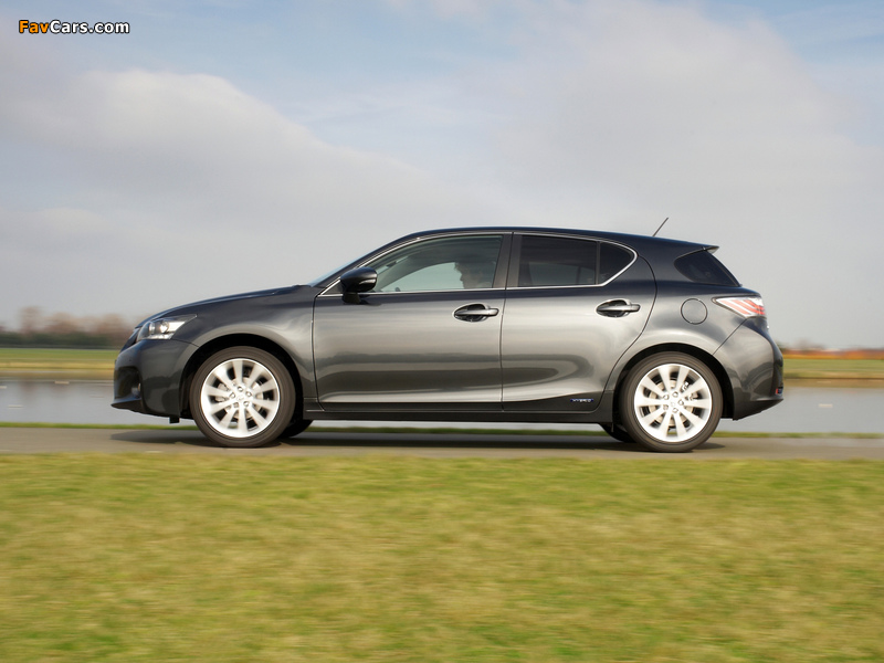 Pictures of Lexus CT 200h UK-spec 2010–14 (800 x 600)