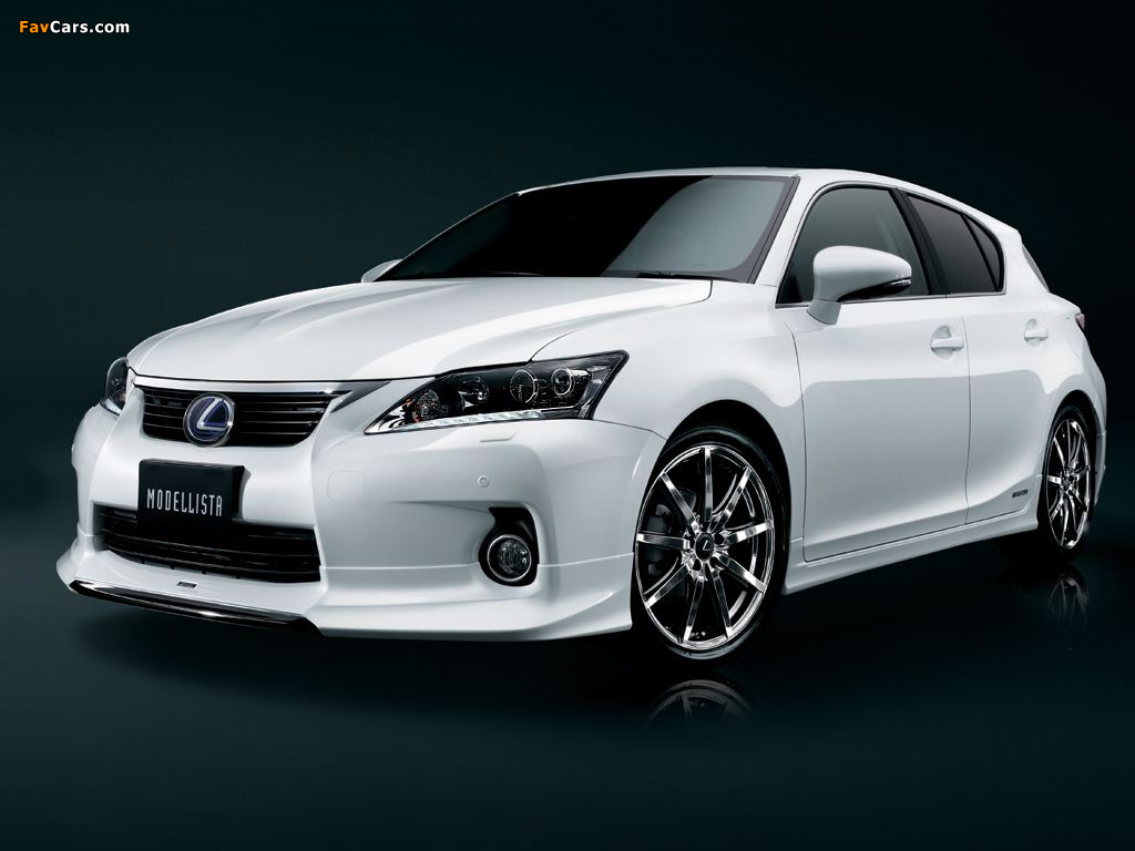 Pictures of Modellista Lexus CT 200h 2011 (1024 x 768)