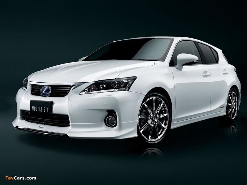 Pictures of Modellista Lexus CT 200h 2011 (800 x 600)