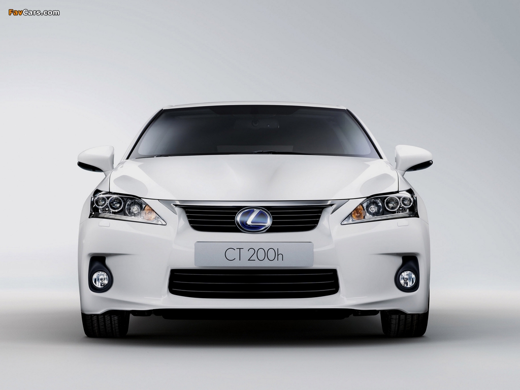 Lexus CT 200h EU-spec 2010–14 wallpapers (1024 x 768)