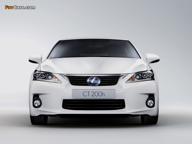 Lexus CT 200h EU-spec 2010–14 wallpapers (640 x 480)