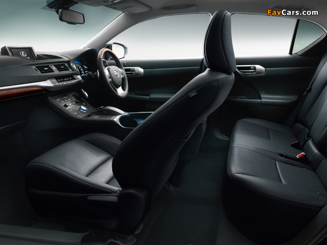 Lexus CT 200h JP-spec 2010–14 wallpapers (640 x 480)