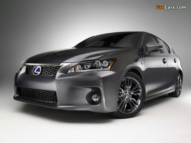 Lexus CT 200h F-Sport Special Edition 2011 wallpapers (640 x 480)