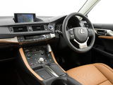 Lexus CT 200h AU-spec 2014 wallpapers