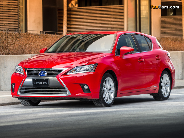 Lexus CT 200h 2014 wallpapers (640 x 480)