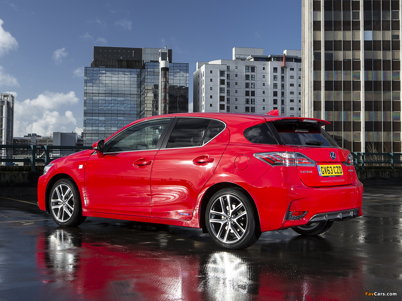 Lexus CT 200h F-Sport UK-spec 2014 wallpapers (1280 x 960)