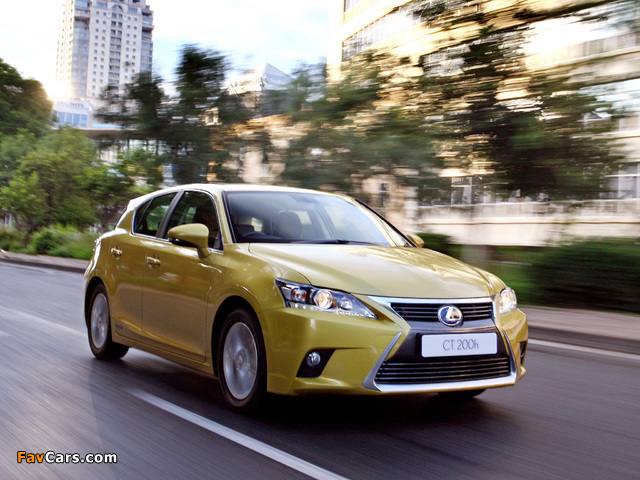 Lexus CT 200h ZA-spec 2014 wallpapers (640 x 480)