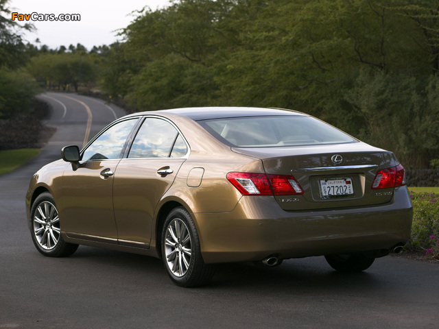 Images of Lexus ES 350 2006–09 (640 x 480)