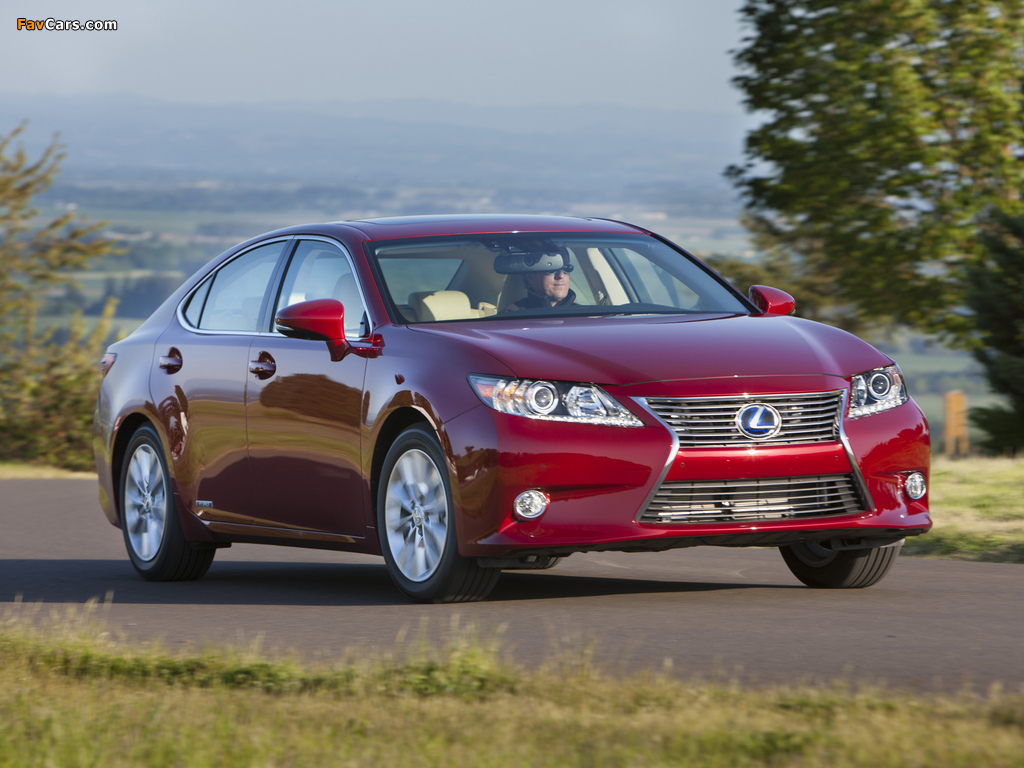 Images of Lexus ES 300h 2012 (1024 x 768)