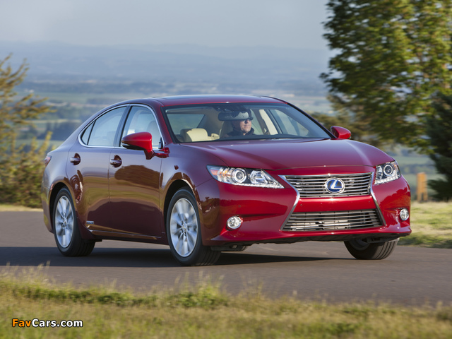 Images of Lexus ES 300h 2012 (640 x 480)