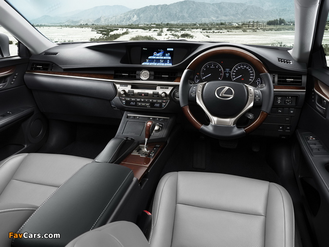 Images of Lexus ES 350 AU-spec 2013 (640 x 480)