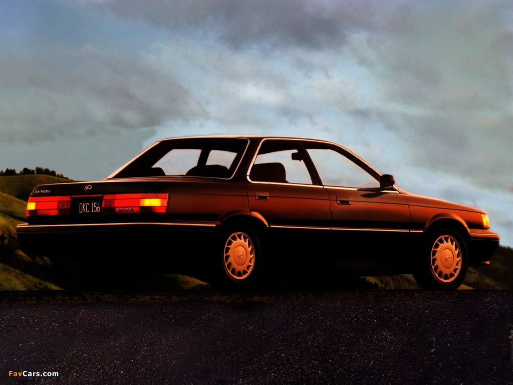 Lexus ES 250 1989–91 images (1024 x 768)
