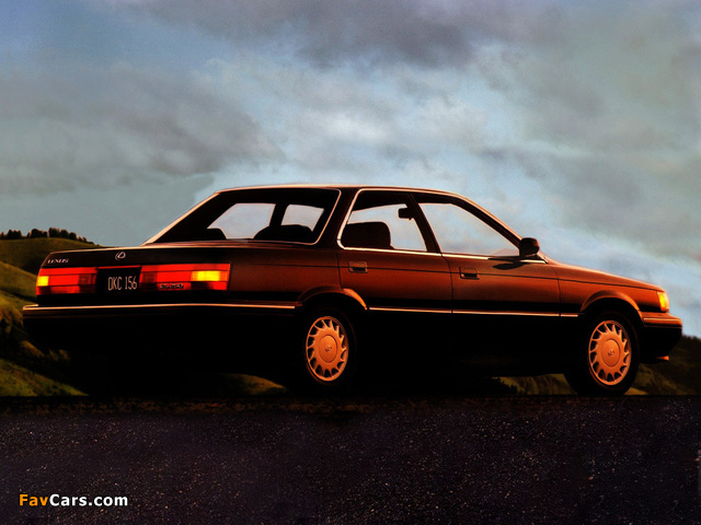 Lexus ES 250 1989–91 images (640 x 480)