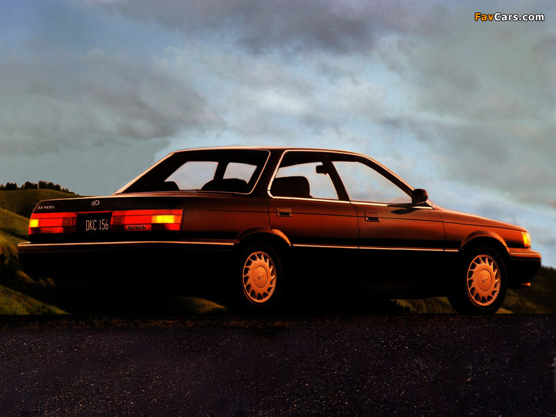 Lexus ES 250 1989–91 images (800 x 600)