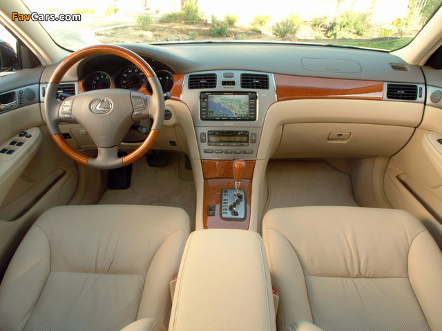 Lexus ES 330 2004–06 pictures (640 x 480)