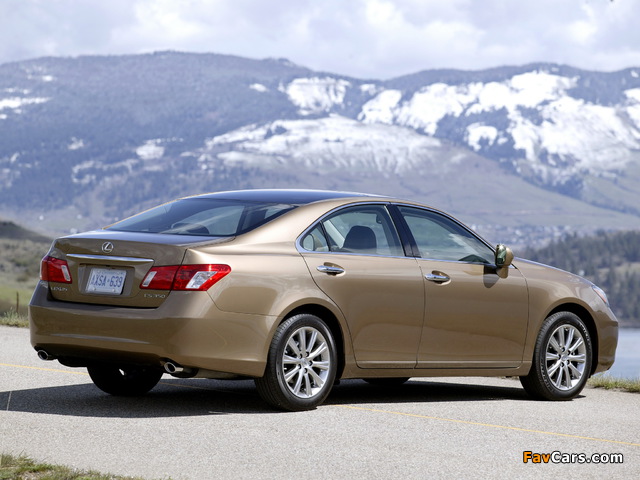 Lexus ES 350 2006–09 wallpapers (640 x 480)