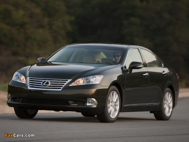 Lexus ES 350 2009–12 images (640 x 480)