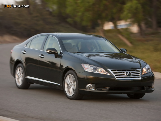 Lexus ES 350 2009–12 wallpapers (640 x 480)