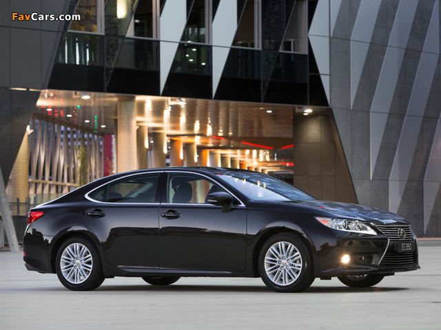 Lexus ES 350 AU-spec 2013 photos (640 x 480)