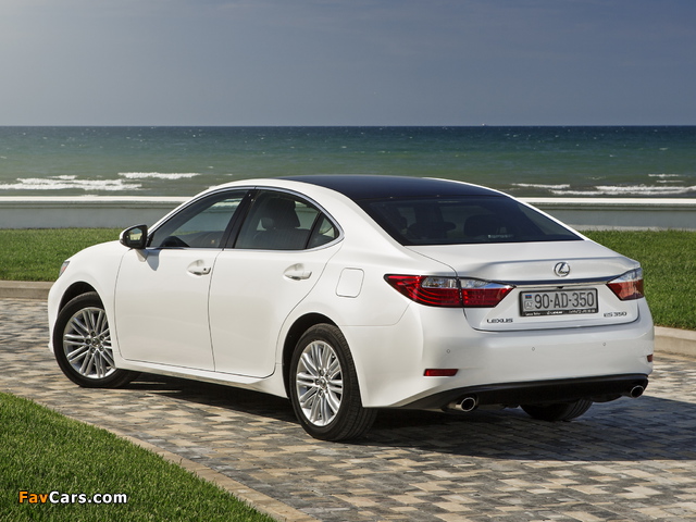 Lexus ES 350 CIS-spec 2013 pictures (640 x 480)