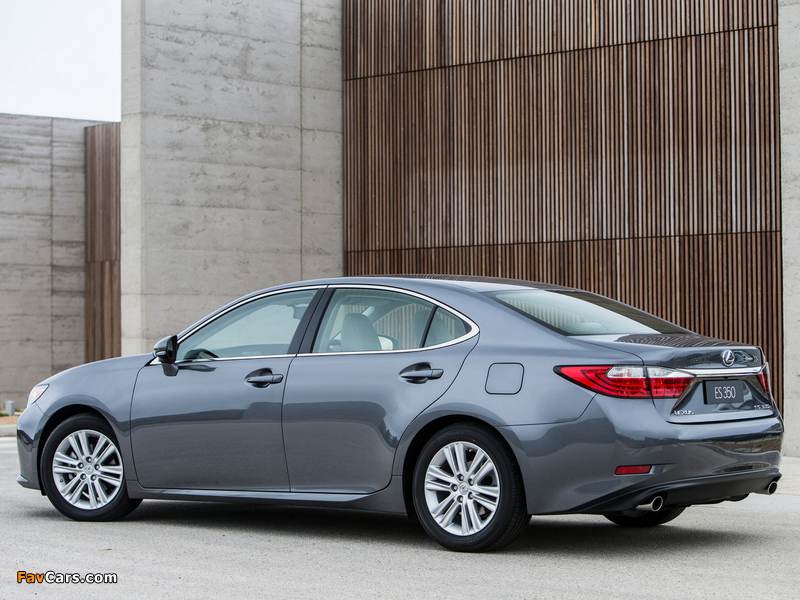 Lexus ES 350 AU-spec 2013 wallpapers (800 x 600)