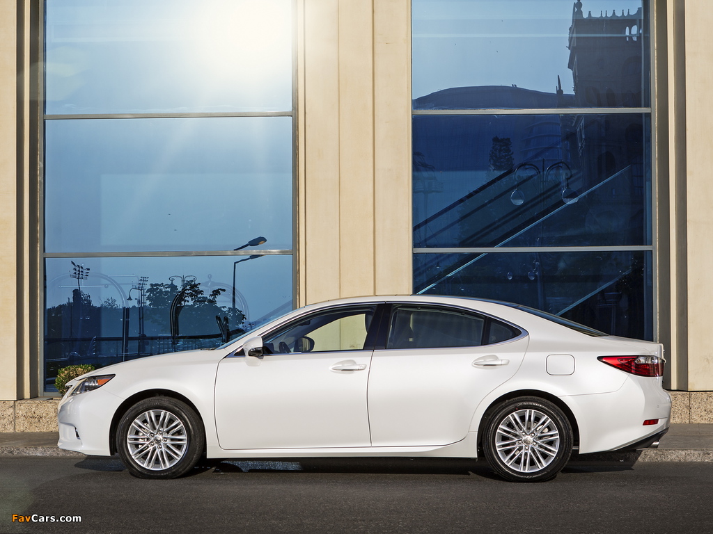 Lexus ES 350 CIS-spec 2013 wallpapers (1024 x 768)