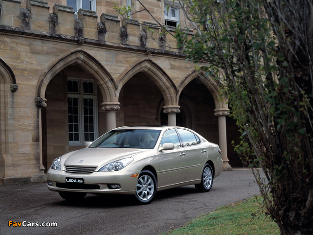 Photos of Lexus ES 300 AU-spec 2002–06 (640 x 480)