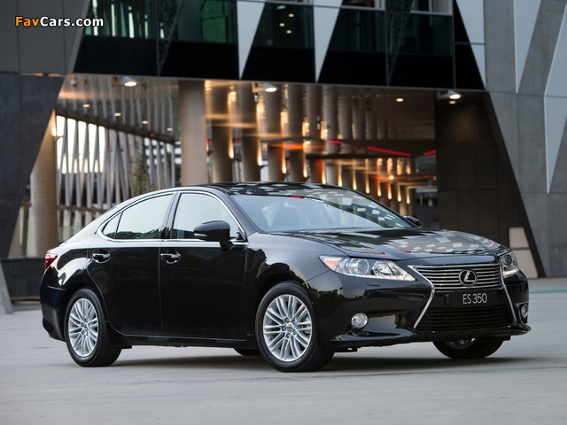 Photos of Lexus ES 350 AU-spec 2013 (640 x 480)