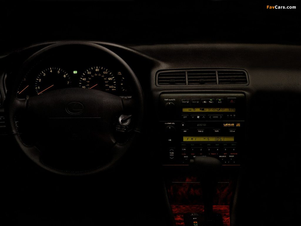 Pictures of Lexus ES 300 1992–96 (1024 x 768)
