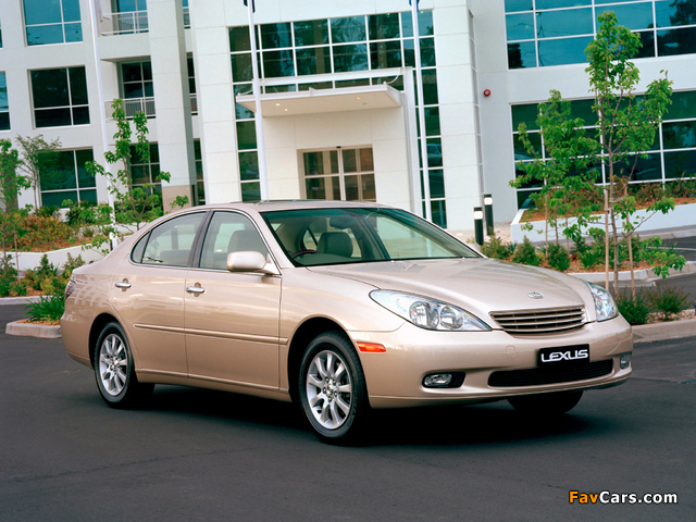 Pictures of Lexus ES 300 AU-spec 2002–06 (640 x 480)